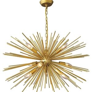 Sputnik Mid Century Art Deco chandelier New in Box